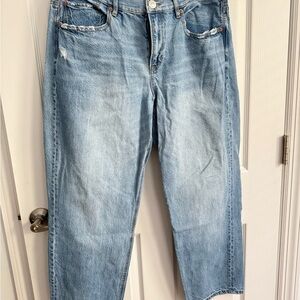 American Eagle Light Wash Straight Leg Jeans